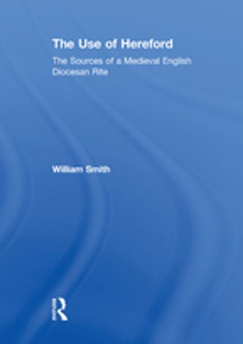 Cover of the book The Use of Hereford by William Smith, Taylor and Francis