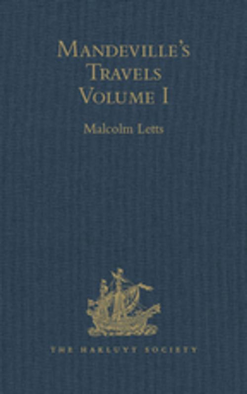 Cover of the book Mandeville's Travels by , Taylor and Francis