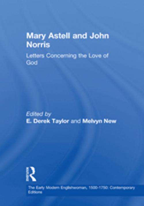 Cover of the book Mary Astell and John Norris by Melvyn New, Taylor and Francis