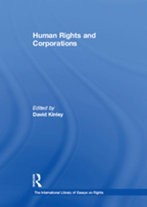 Cover of the book Human Rights and Corporations by , Taylor and Francis