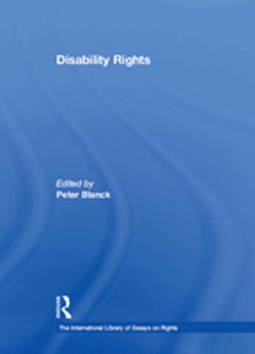 Cover of the book Disability Rights by , Taylor and Francis