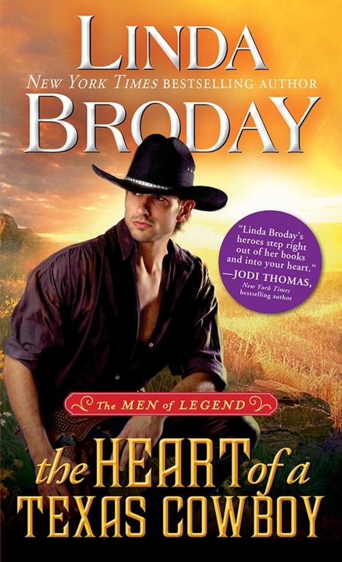 Cover of the book The Heart of a Texas Cowboy by Linda Broday, Sourcebooks