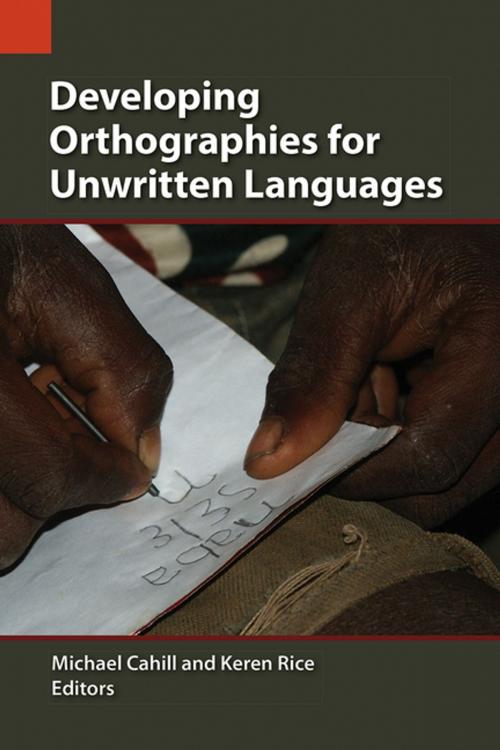 Cover of the book Developing Orthographies for Unwritten Languages by , SIL International