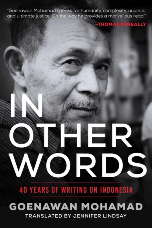 Cover of the book In Other Words by Goenawan Mohamad, Arcade