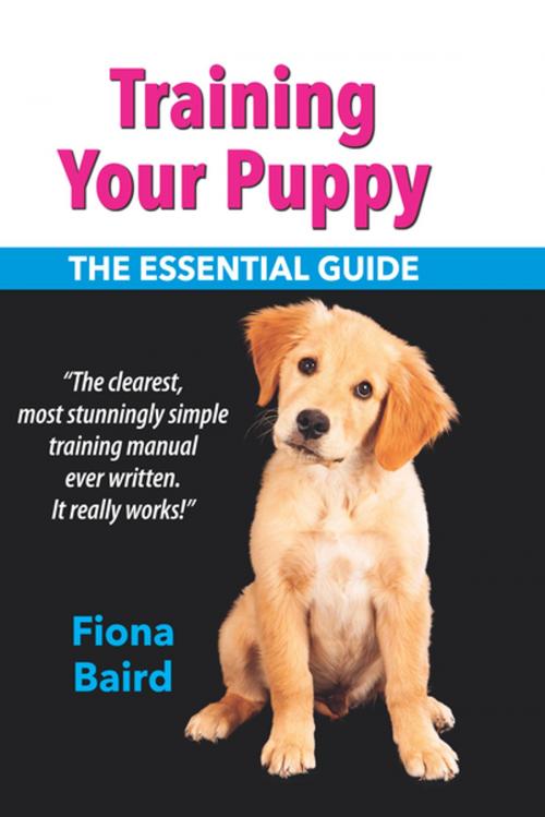 Cover of the book Training Your Puppy by Fiona Baird, Merlin Unwin Books Limited