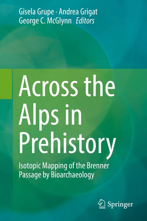 Cover of the book Across the Alps in Prehistory by , Springer International Publishing