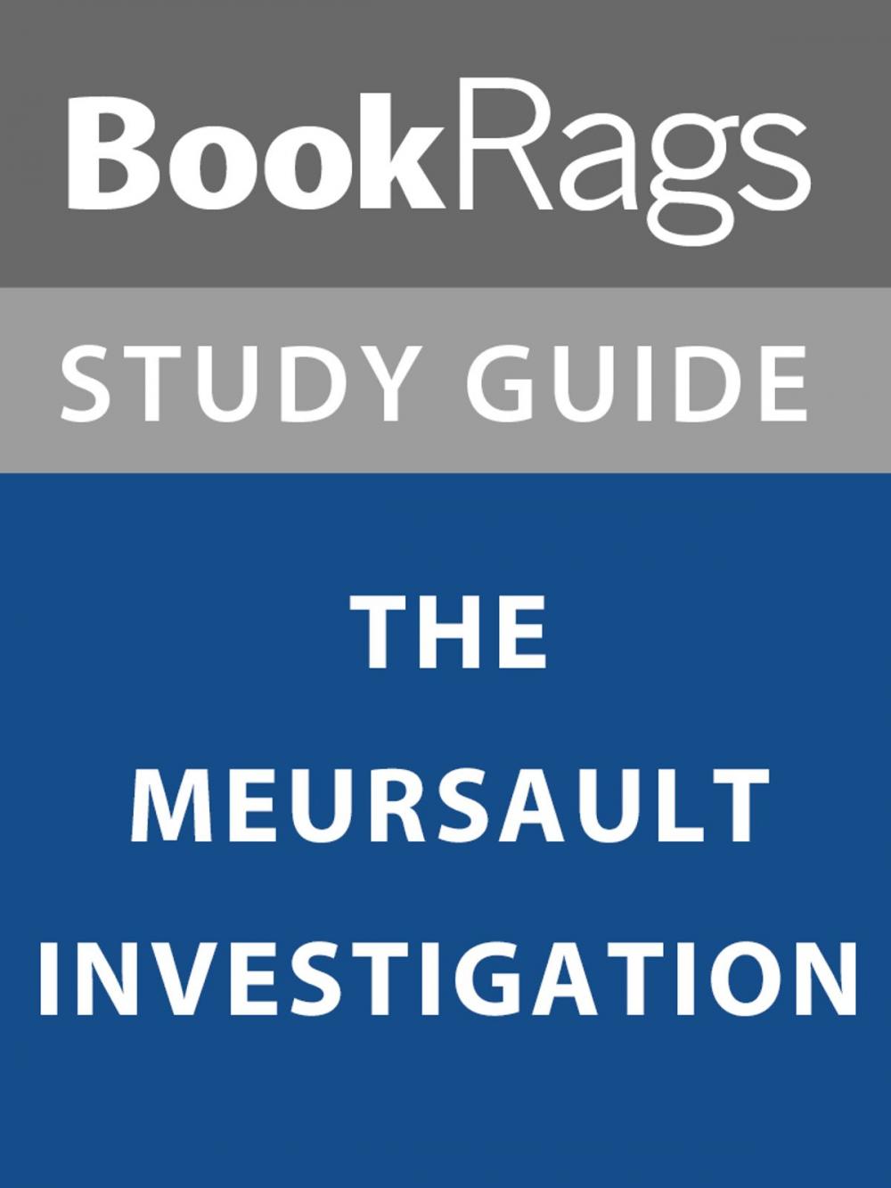 Big bigCover of Summary & Study Guide: The Meursault Investigation