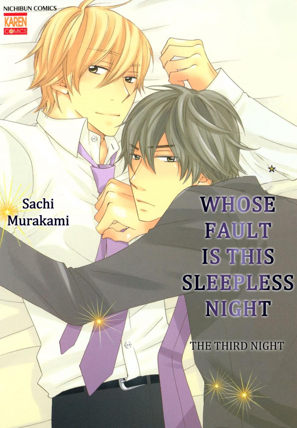 Big bigCover of Whose Fault is this Sleepless Night (Yaoi Manga)