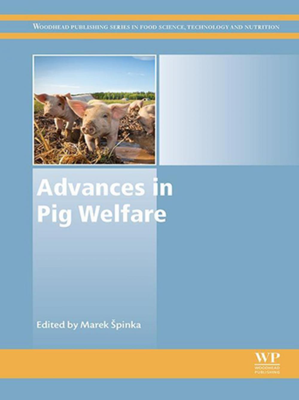 Big bigCover of Advances in Pig Welfare