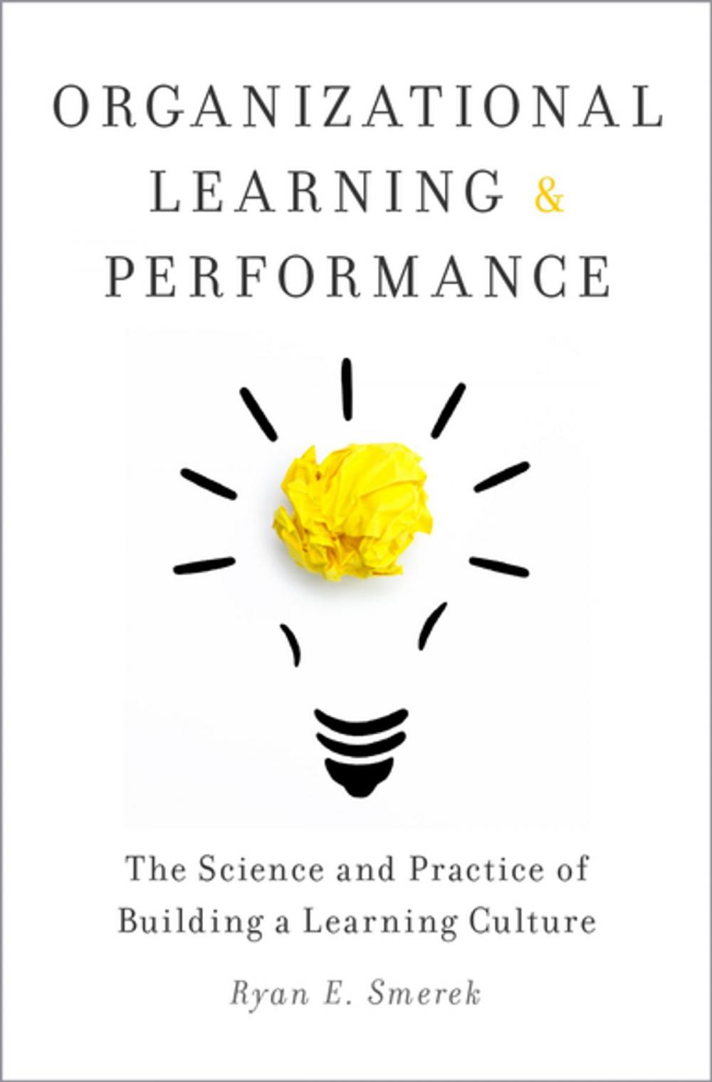 Big bigCover of Organizational Learning and Performance