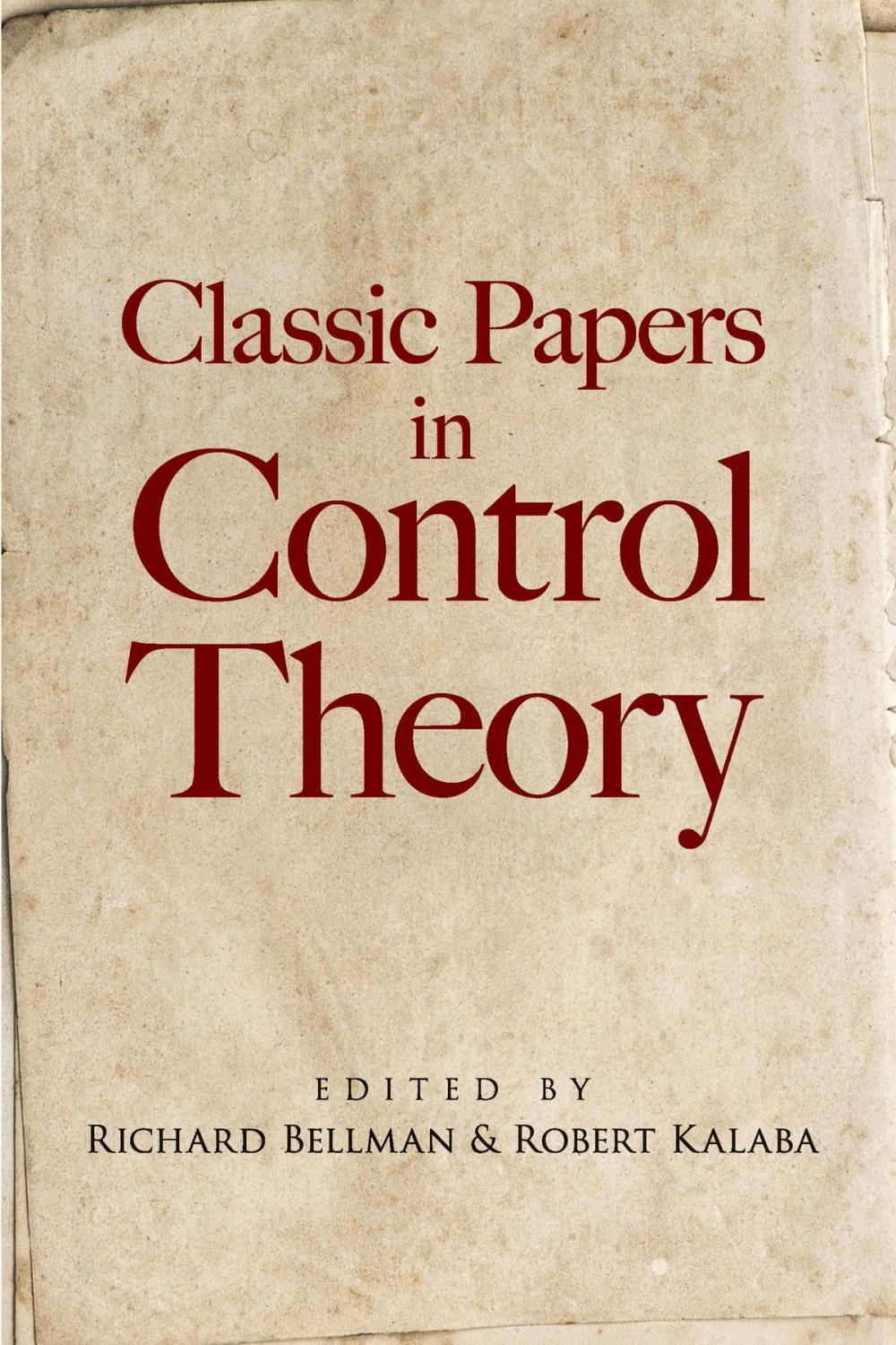 Big bigCover of Classic Papers in Control Theory