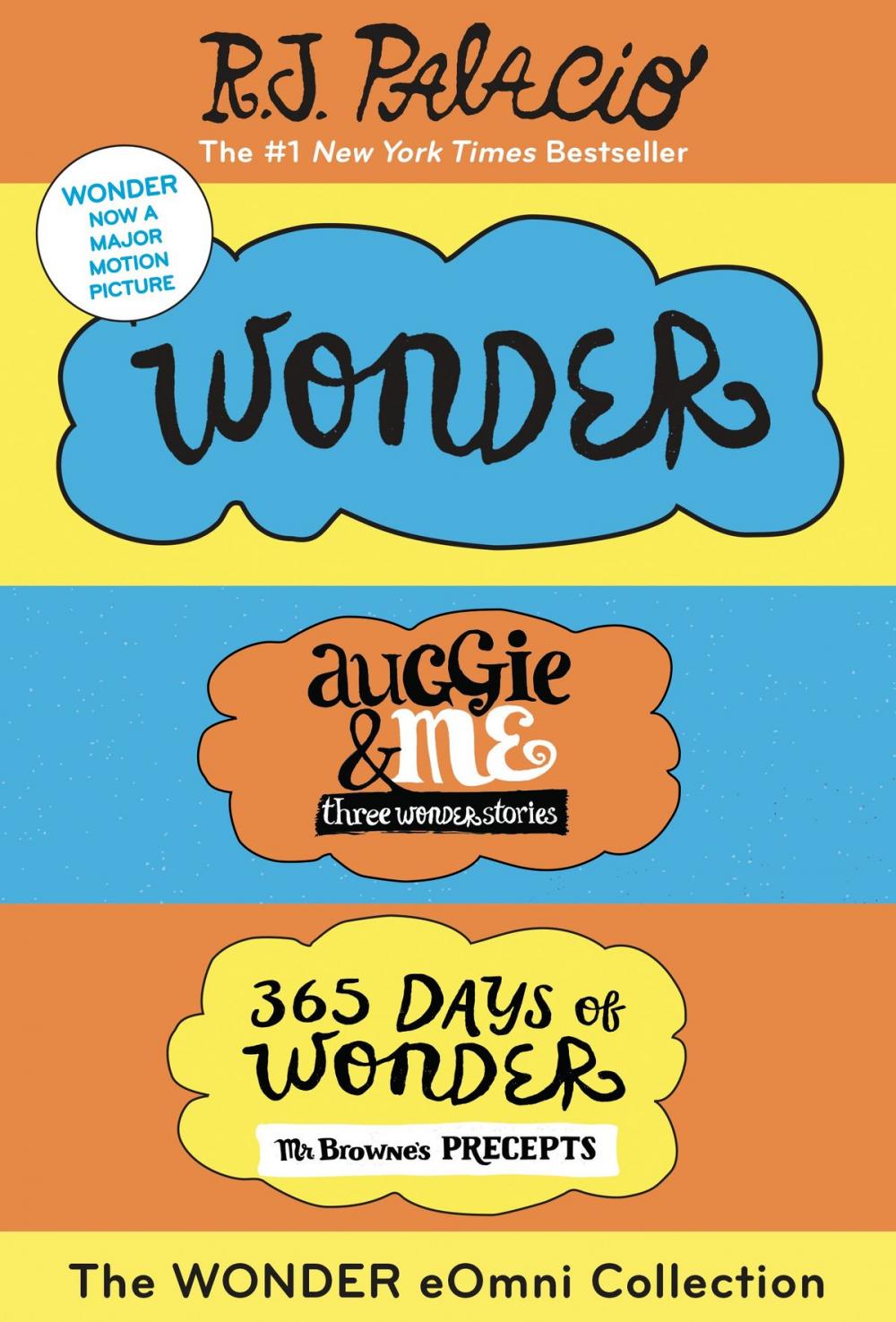 Big bigCover of The Wonder eOmni Collection: Wonder, Auggie & Me, 365 Days of Wonder