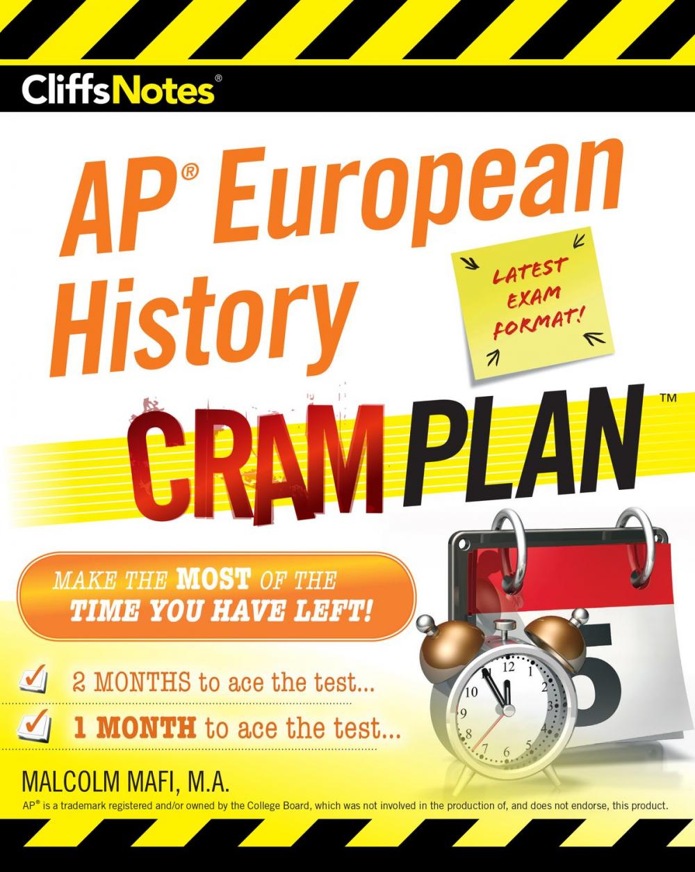 Big bigCover of CliffsNotes AP European History Cram Plan