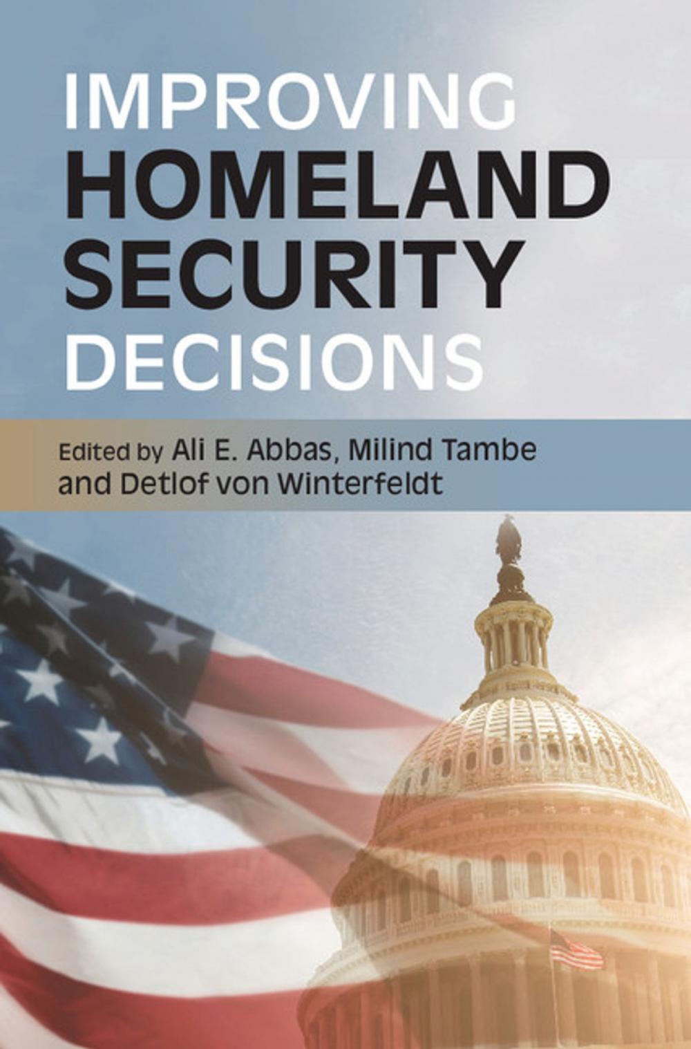 Big bigCover of Improving Homeland Security Decisions