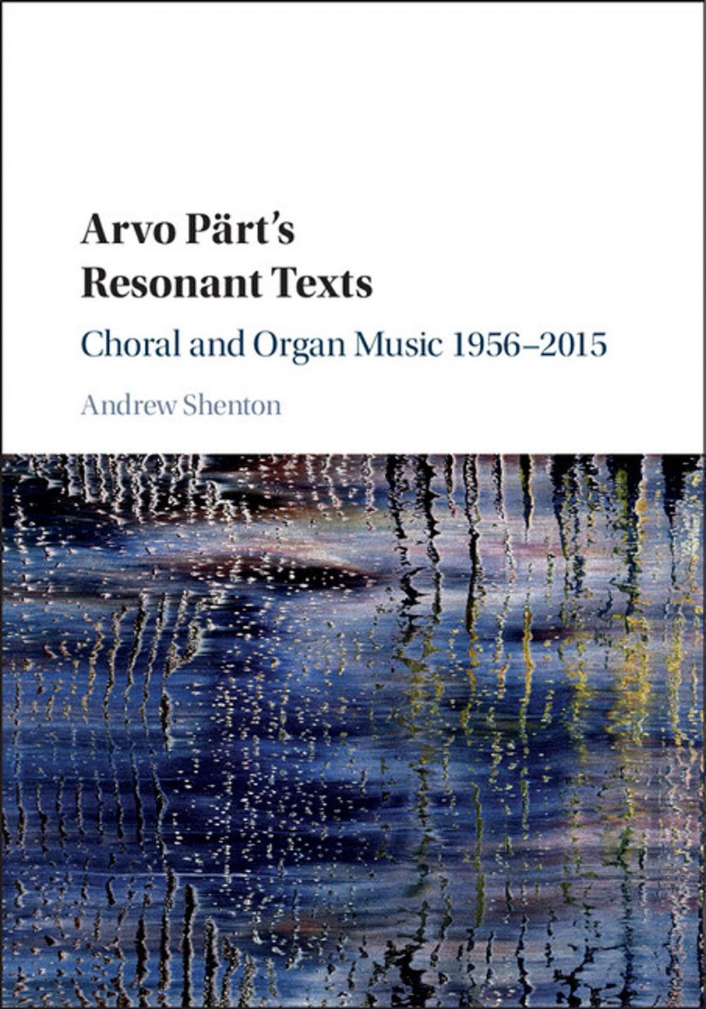 Big bigCover of Arvo Pärt's Resonant Texts