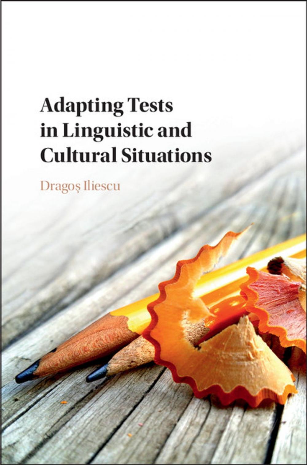 Big bigCover of Adapting Tests in Linguistic and Cultural Situations