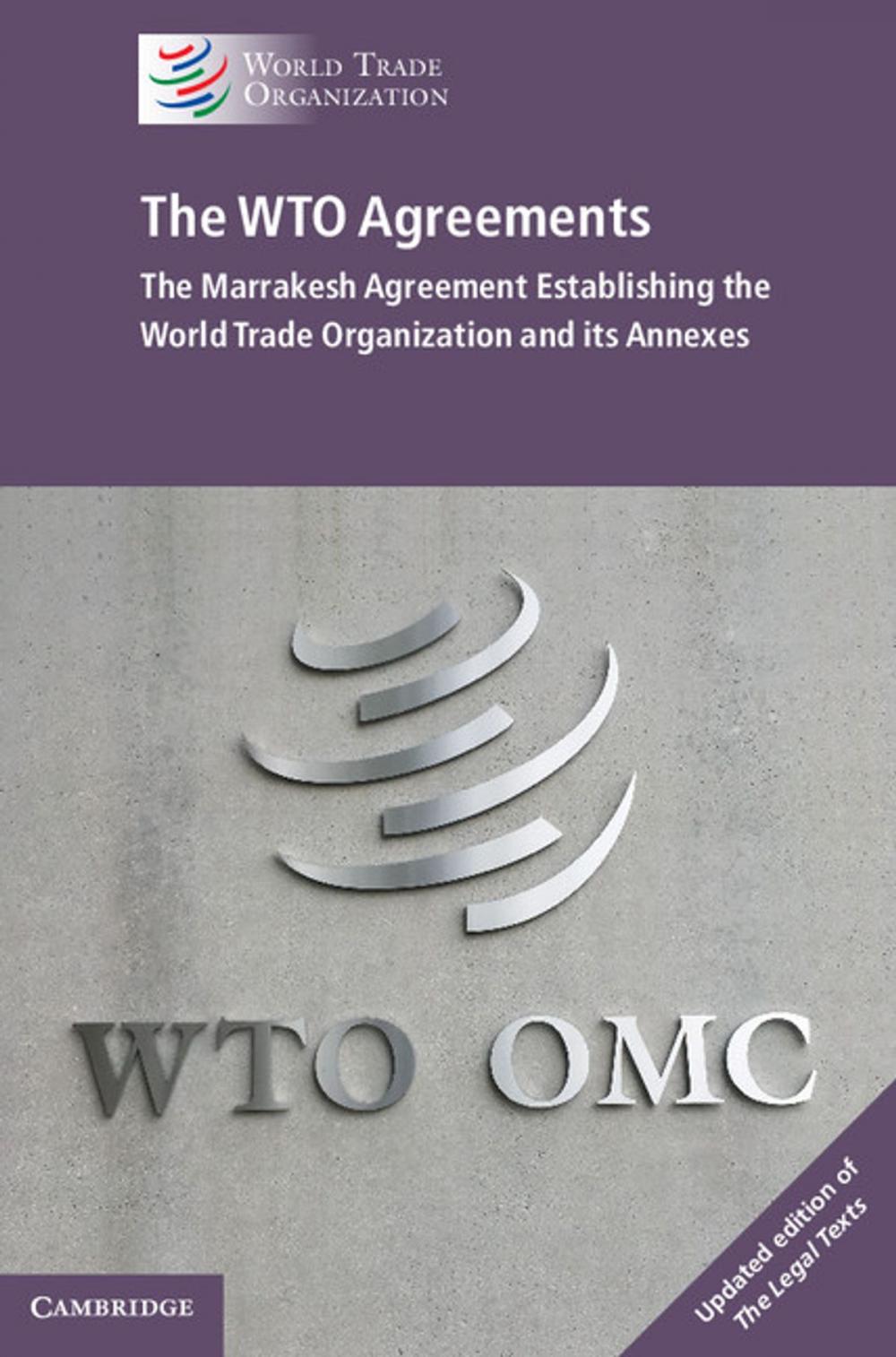 Big bigCover of The WTO Agreements