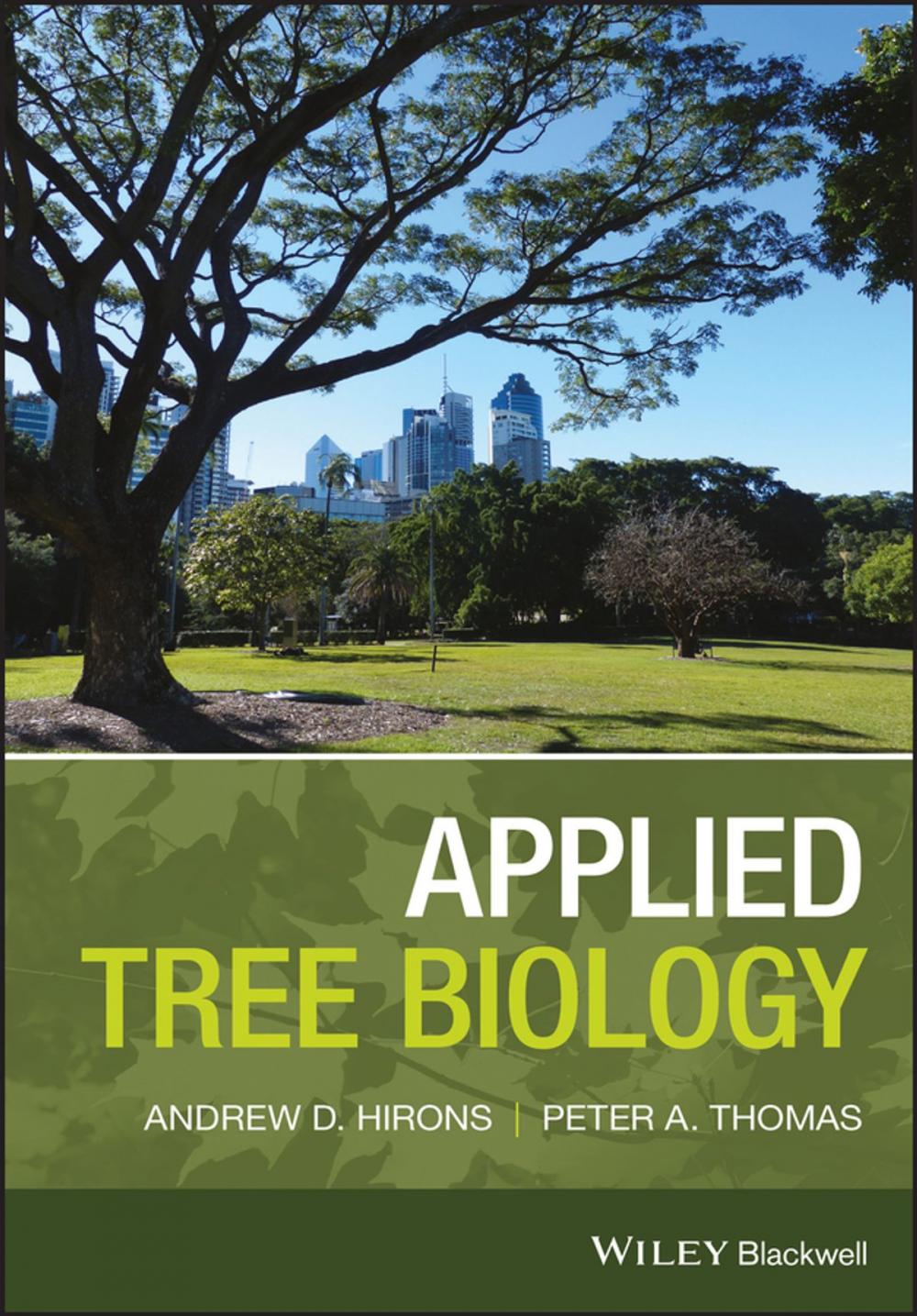 Big bigCover of Applied Tree Biology