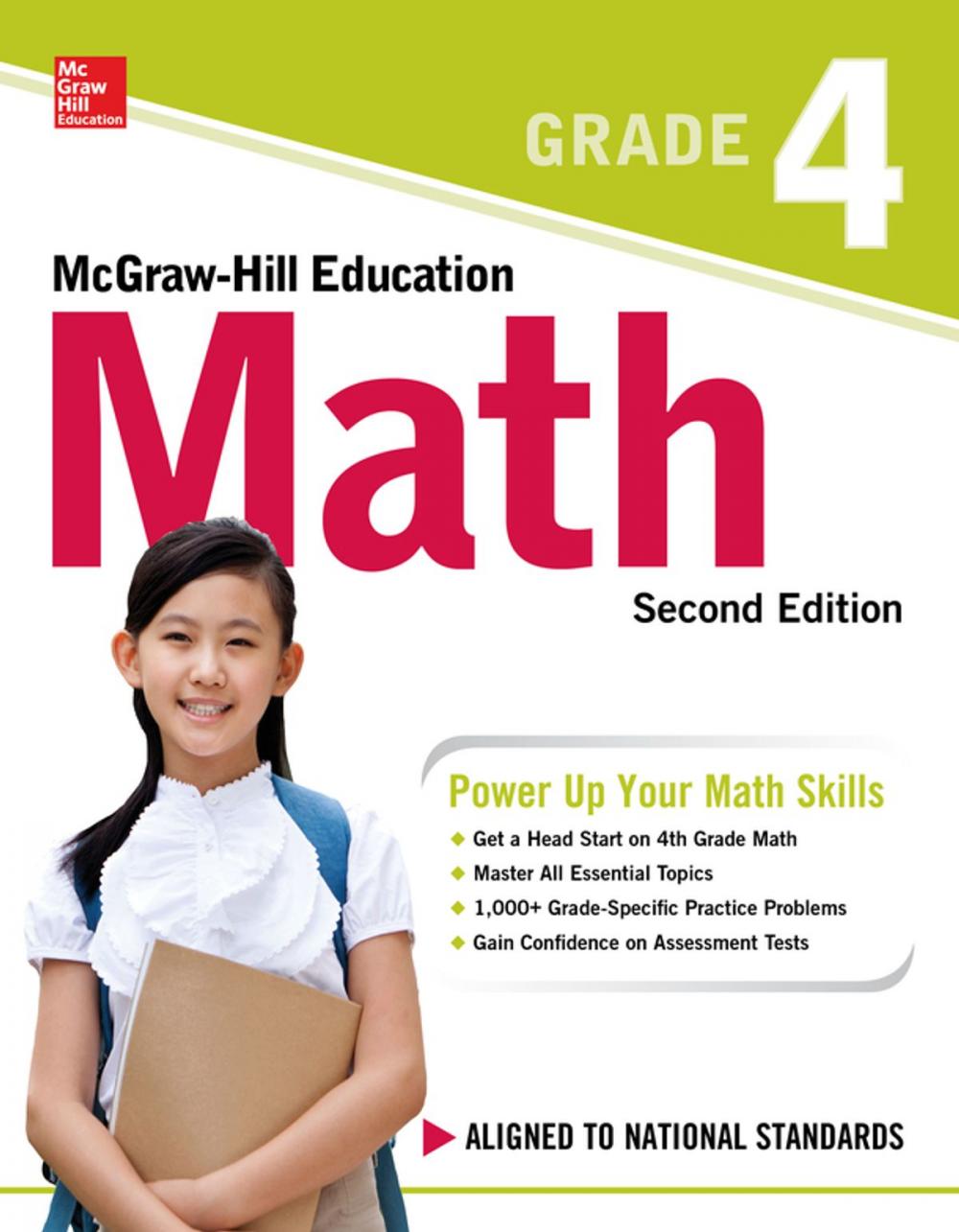 Big bigCover of McGraw-Hill Education Math Grade 4, Second Edition