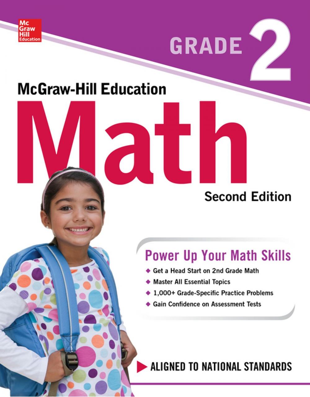 Big bigCover of McGraw-Hill Education Math Grade 2, Second Edition