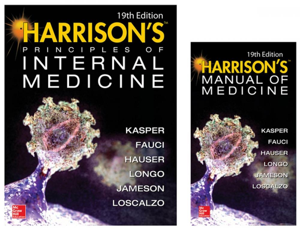 Big bigCover of Harrison's Principles of Internal Medicine 19th Edition and Harrison's Manual of Medicine 19th Edition (EBook)VAL PAK