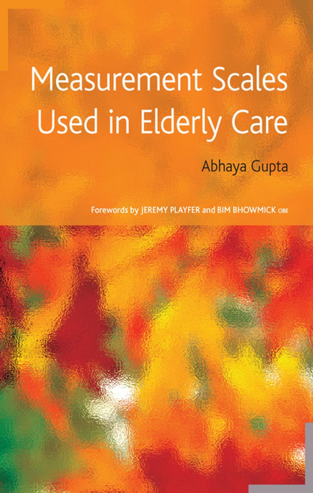 Big bigCover of Measurement Scales Used in Elderly Care