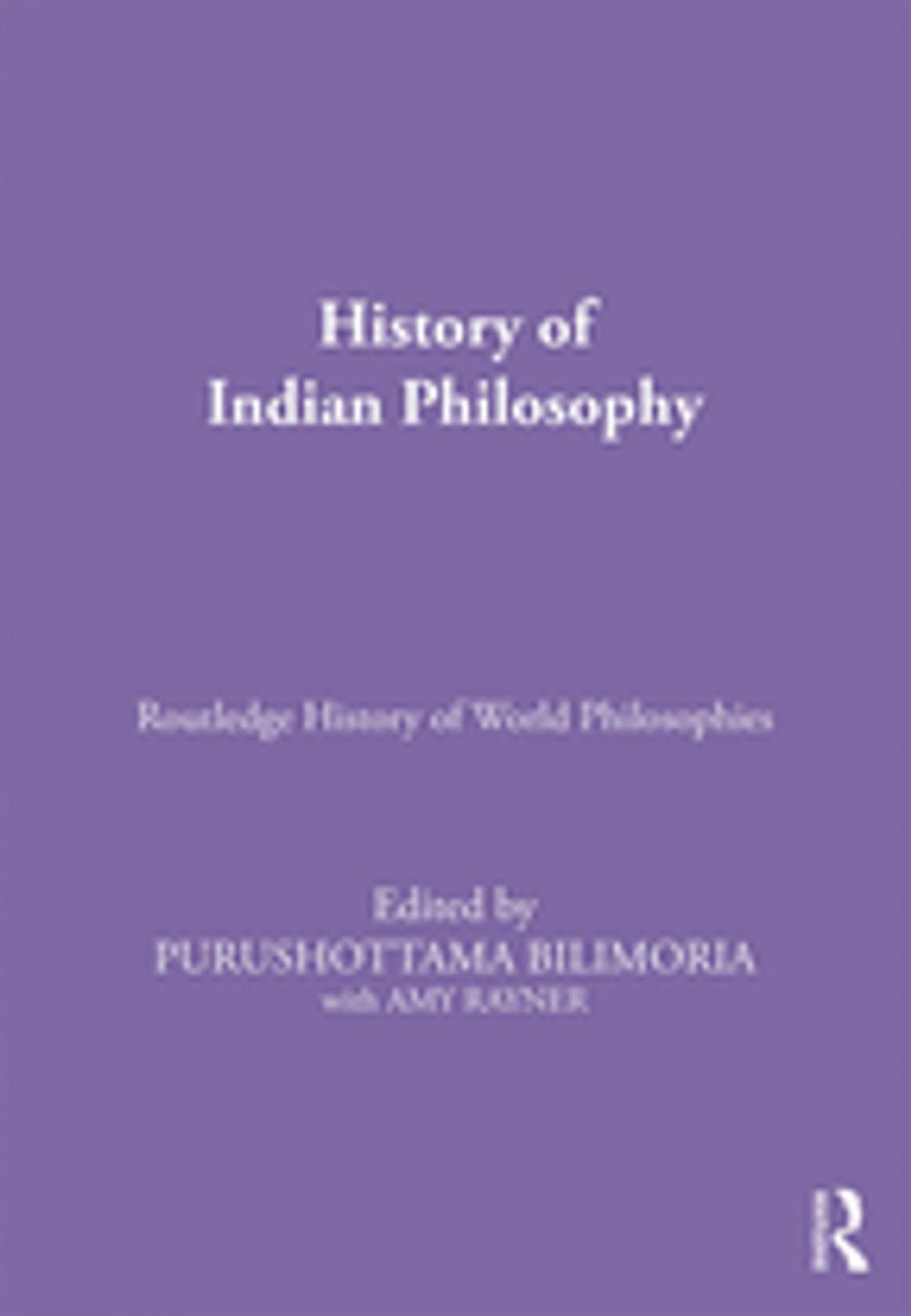 Big bigCover of History of Indian Philosophy