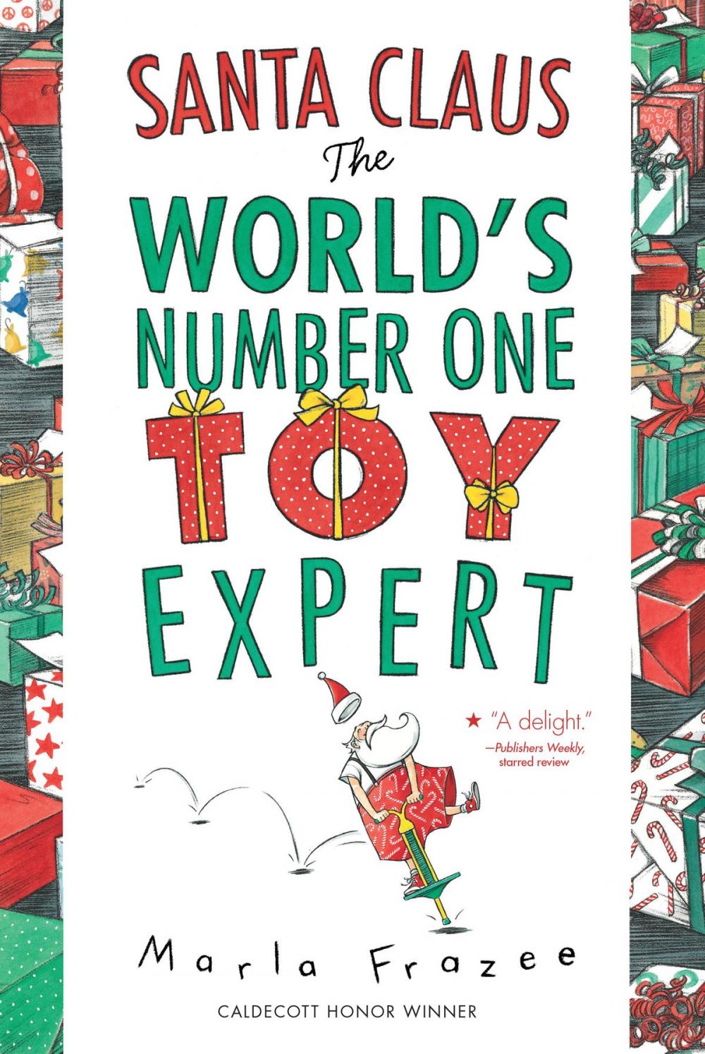 Big bigCover of Santa Claus the World's Number One Toy Expert