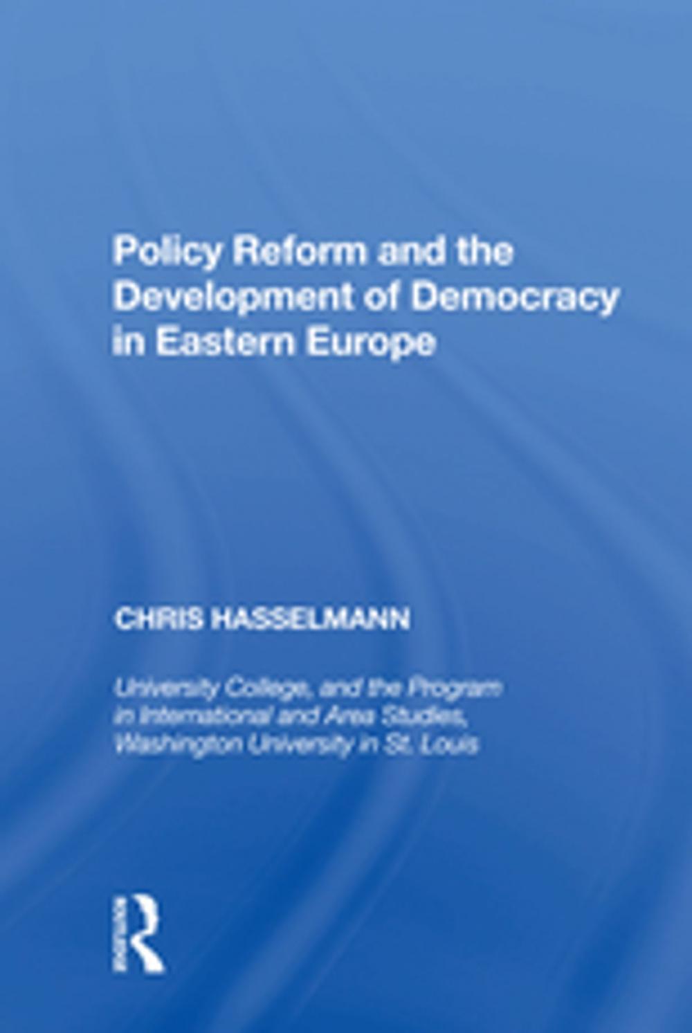 Big bigCover of Policy Reform and the Development of Democracy in Eastern Europe