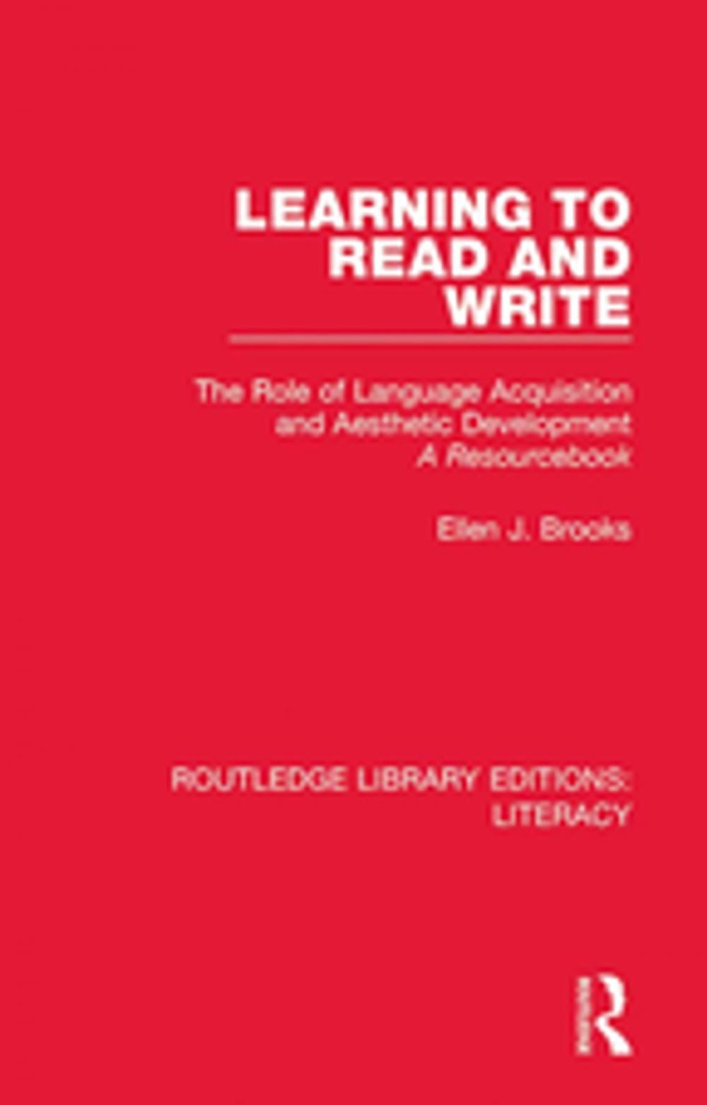 Big bigCover of Learning to Read and Write