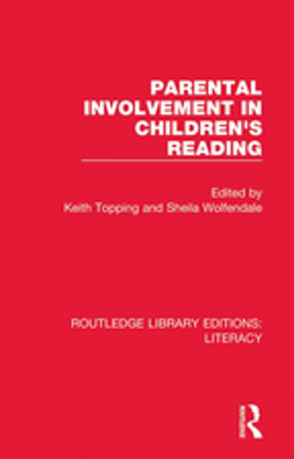 Big bigCover of Parental Involvement in Children's Reading