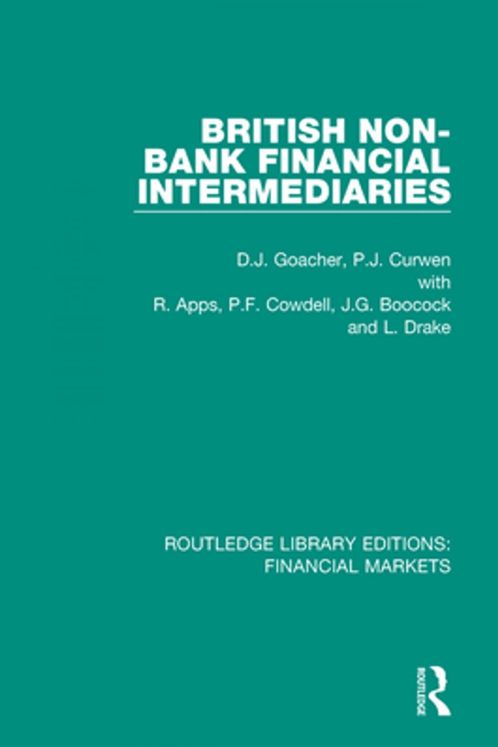 Big bigCover of British Non-Bank Financial Intermediaries