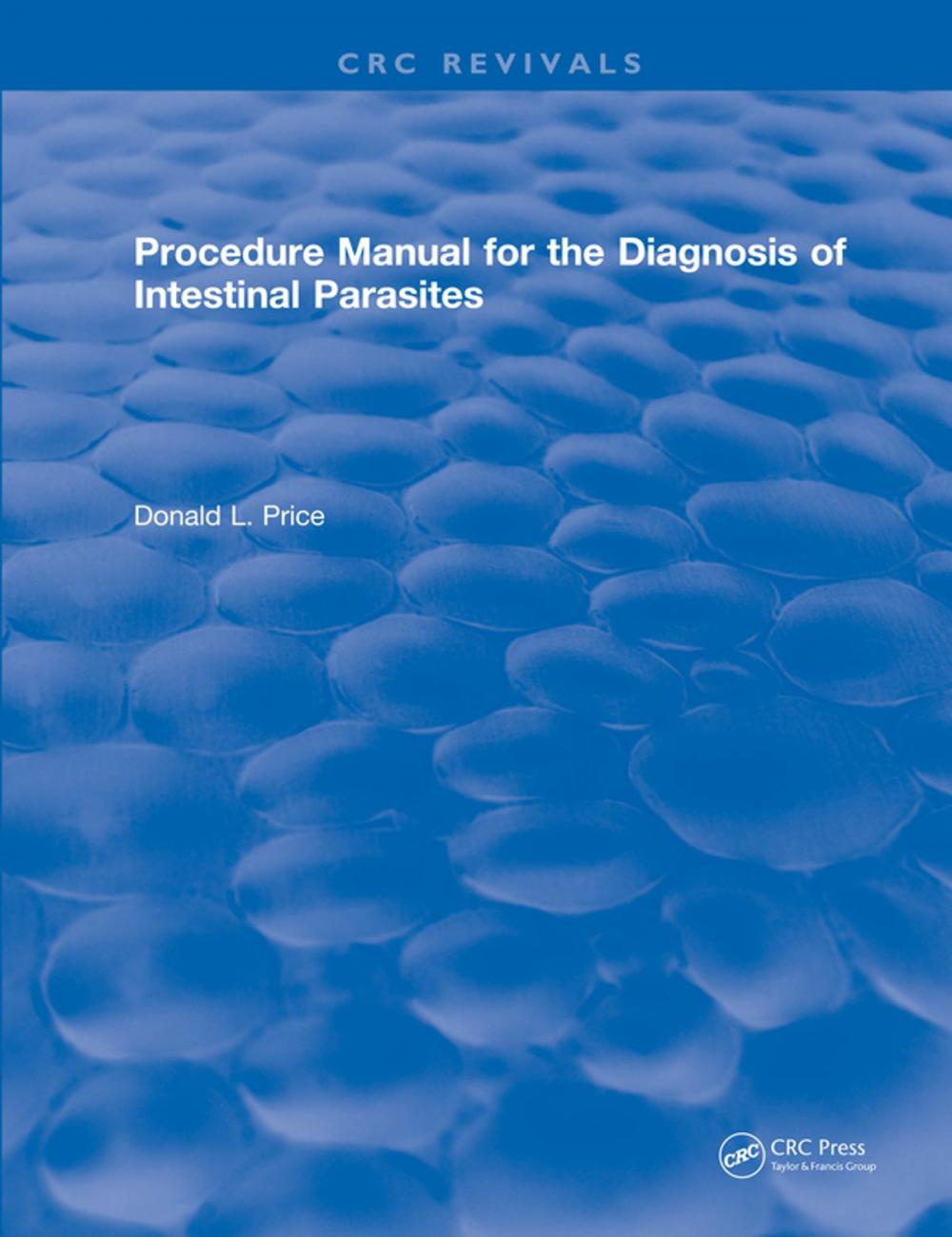 Big bigCover of Procedure Manual for the Diagnosis of Intestinal Parasites