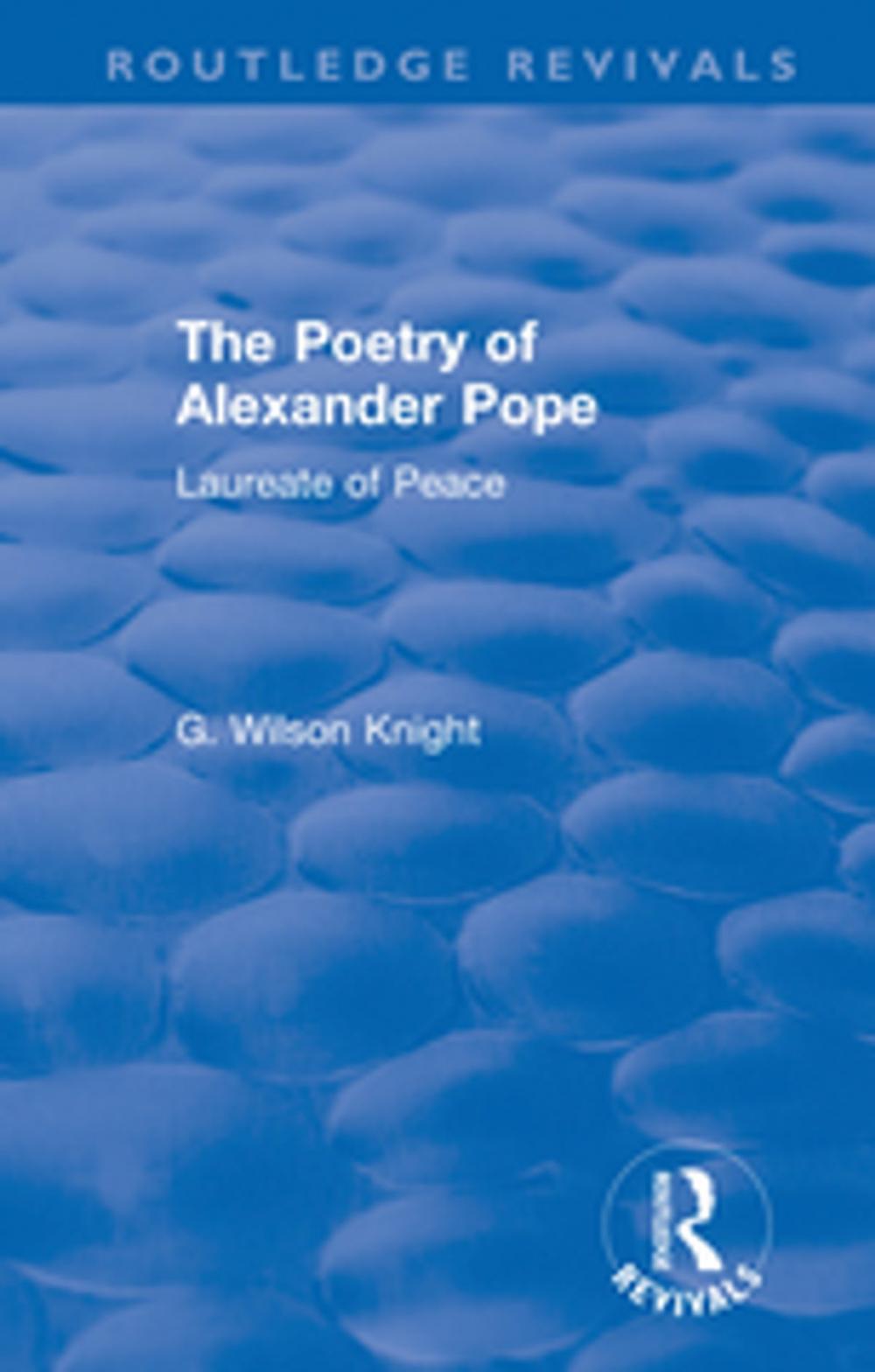 Big bigCover of Routledge Revivals: The Poetry of Alexander Pope (1955)