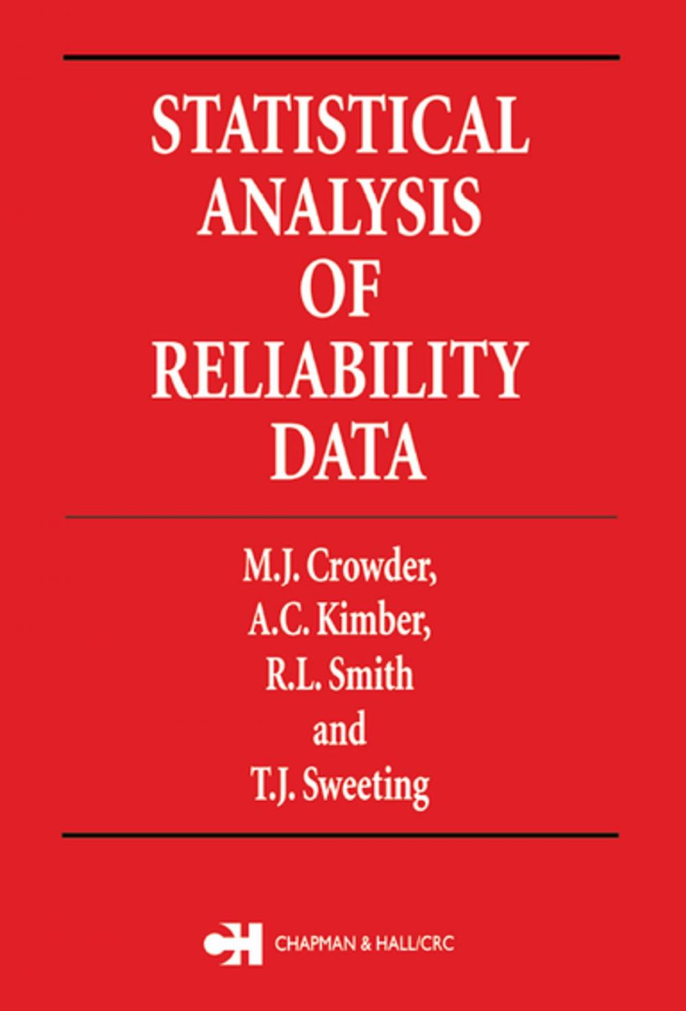 Big bigCover of Statistical Analysis of Reliability Data