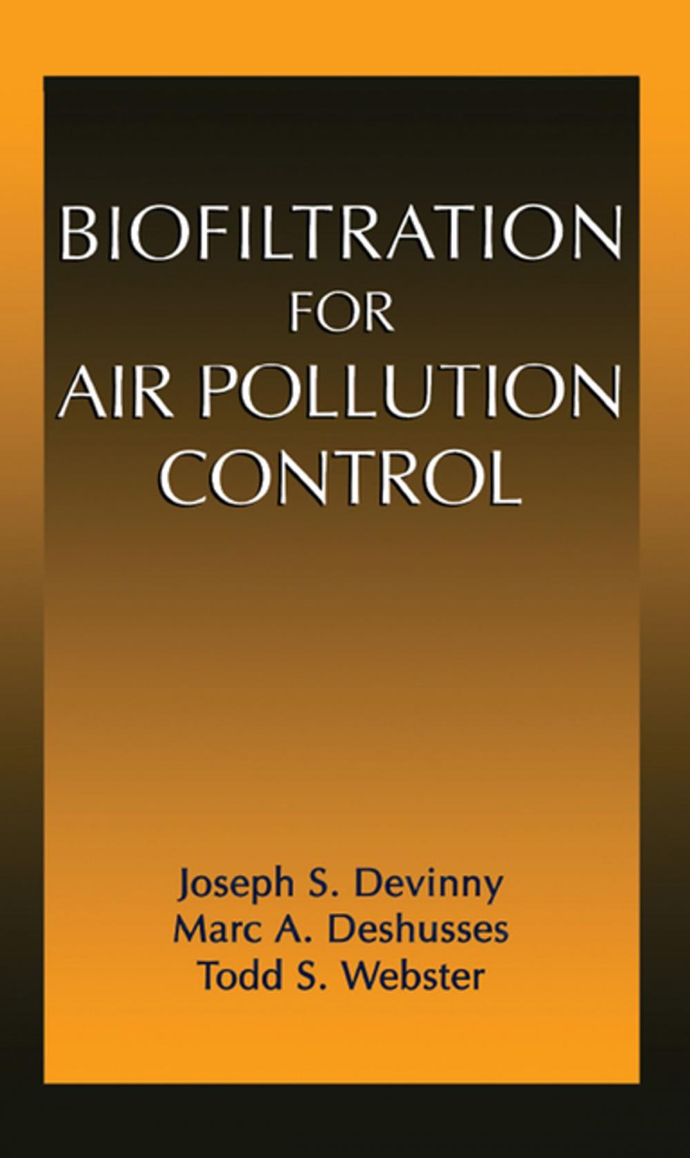 Big bigCover of Biofiltration for Air Pollution Control