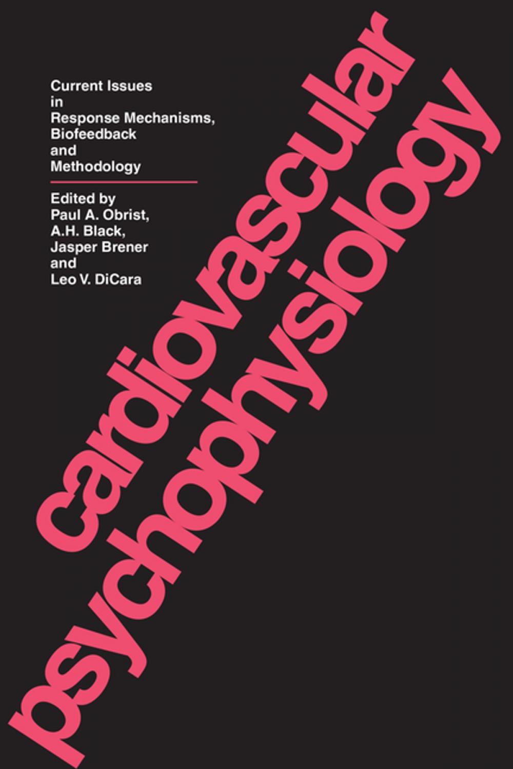 Big bigCover of Cardiovascular Psychophysiology