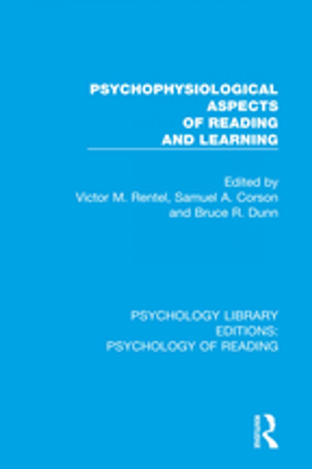 Big bigCover of Psychophysiological Aspects of Reading and Learning