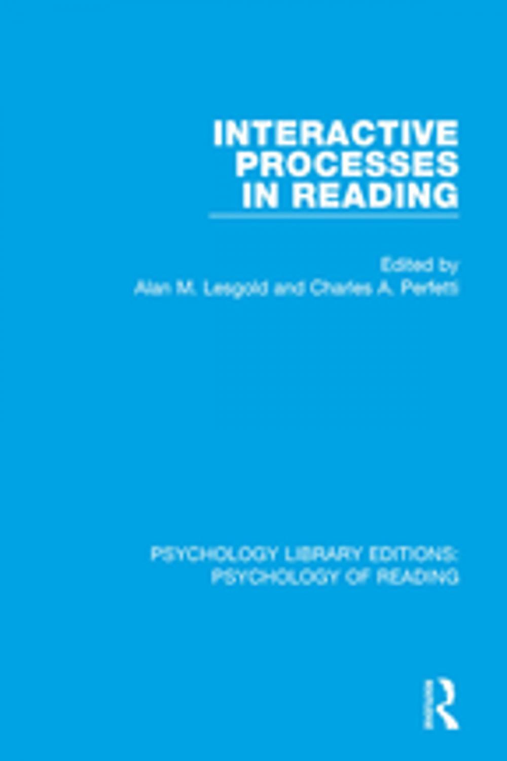 Big bigCover of Interactive Processes in Reading