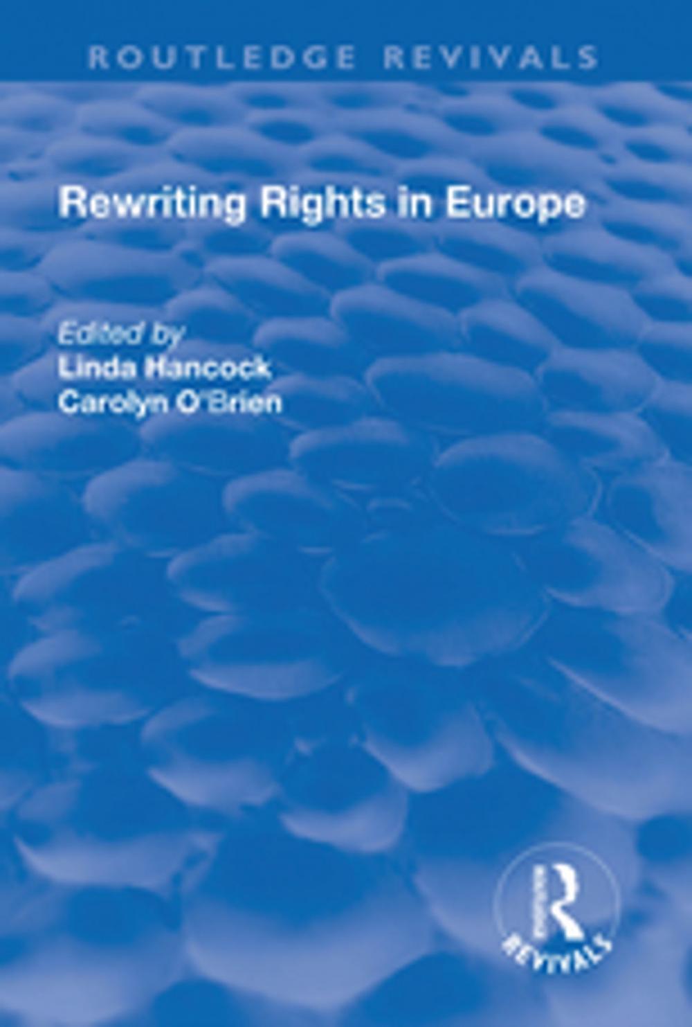 Big bigCover of Rewriting Rights in Europe