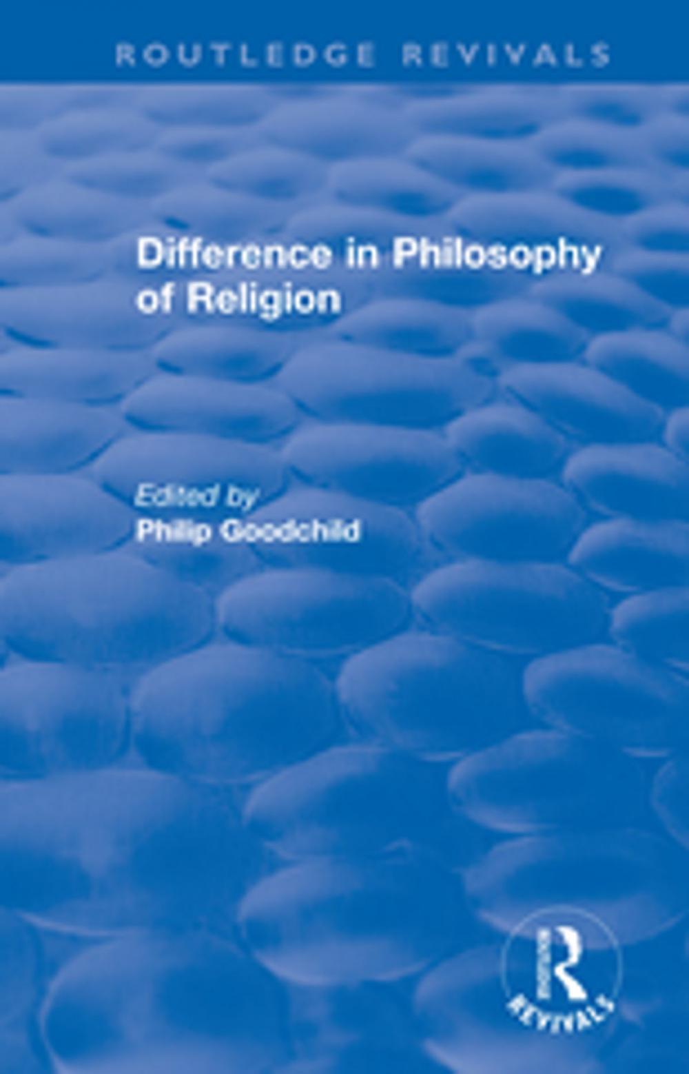 Big bigCover of Difference in Philosophy of Religion