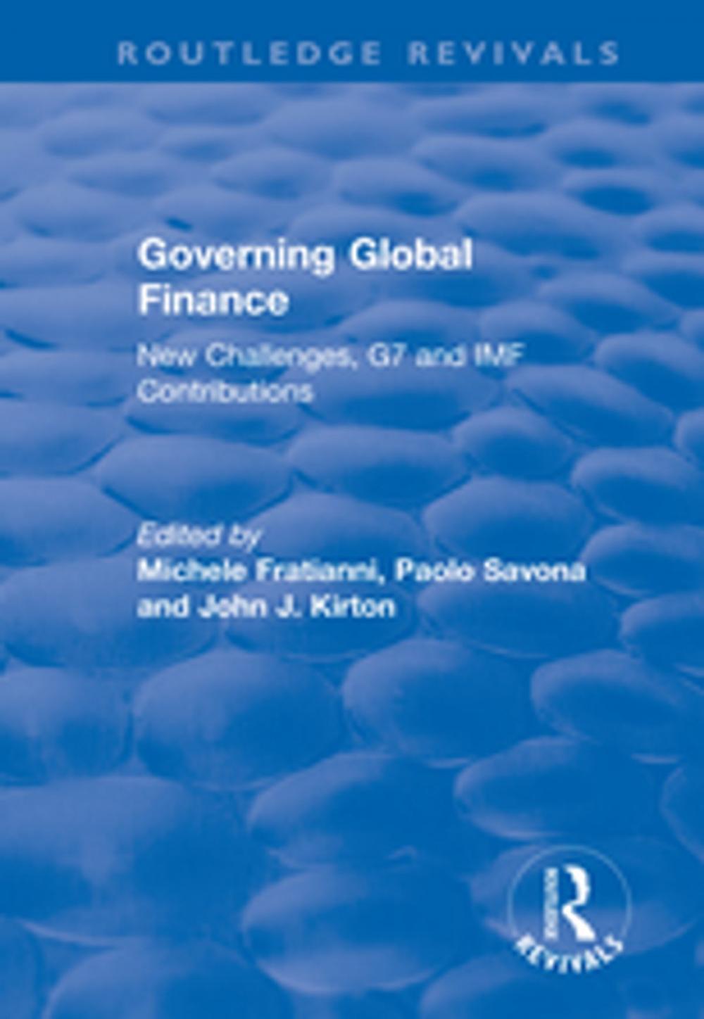 Big bigCover of Governing Global Finance