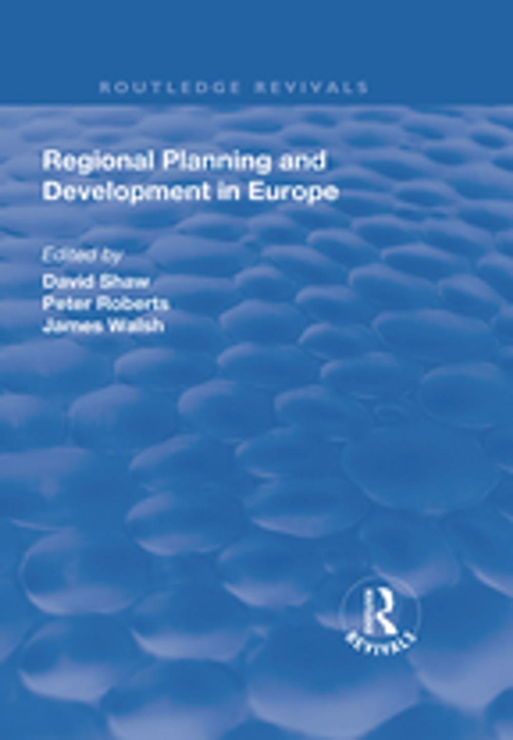 Big bigCover of Regional Planning and Development in Europe