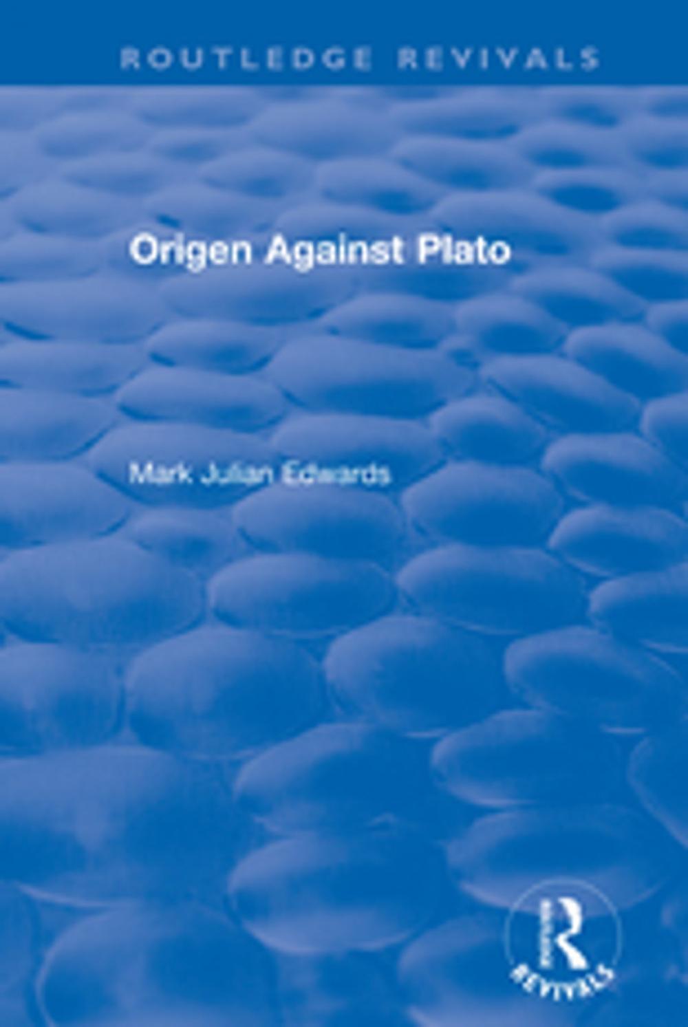 Big bigCover of Origen Against Plato