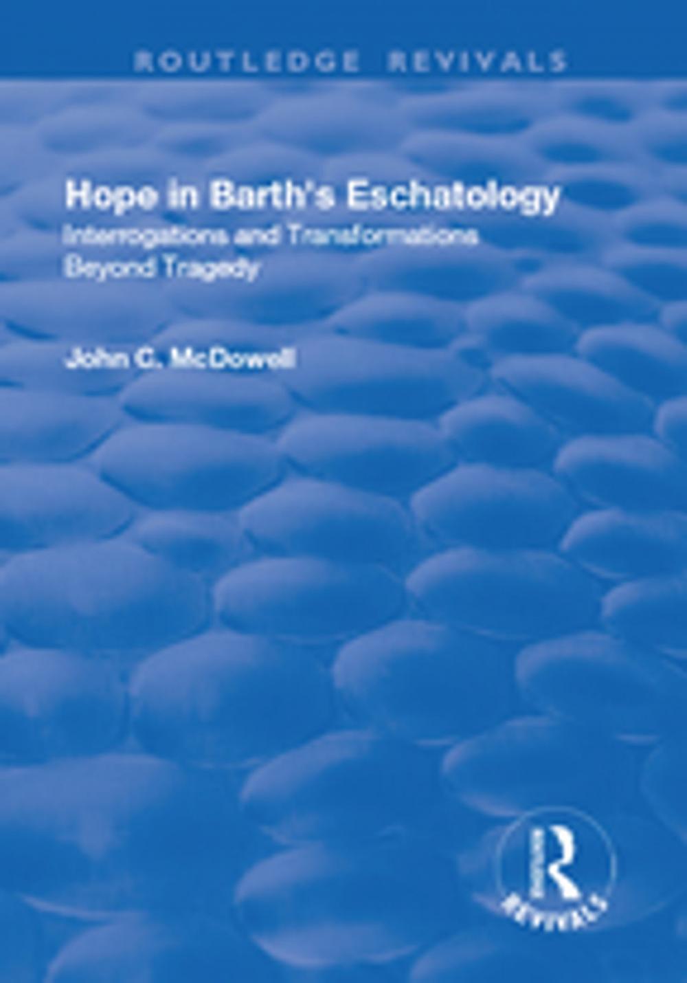 Big bigCover of Hope in Barth's Eschatology