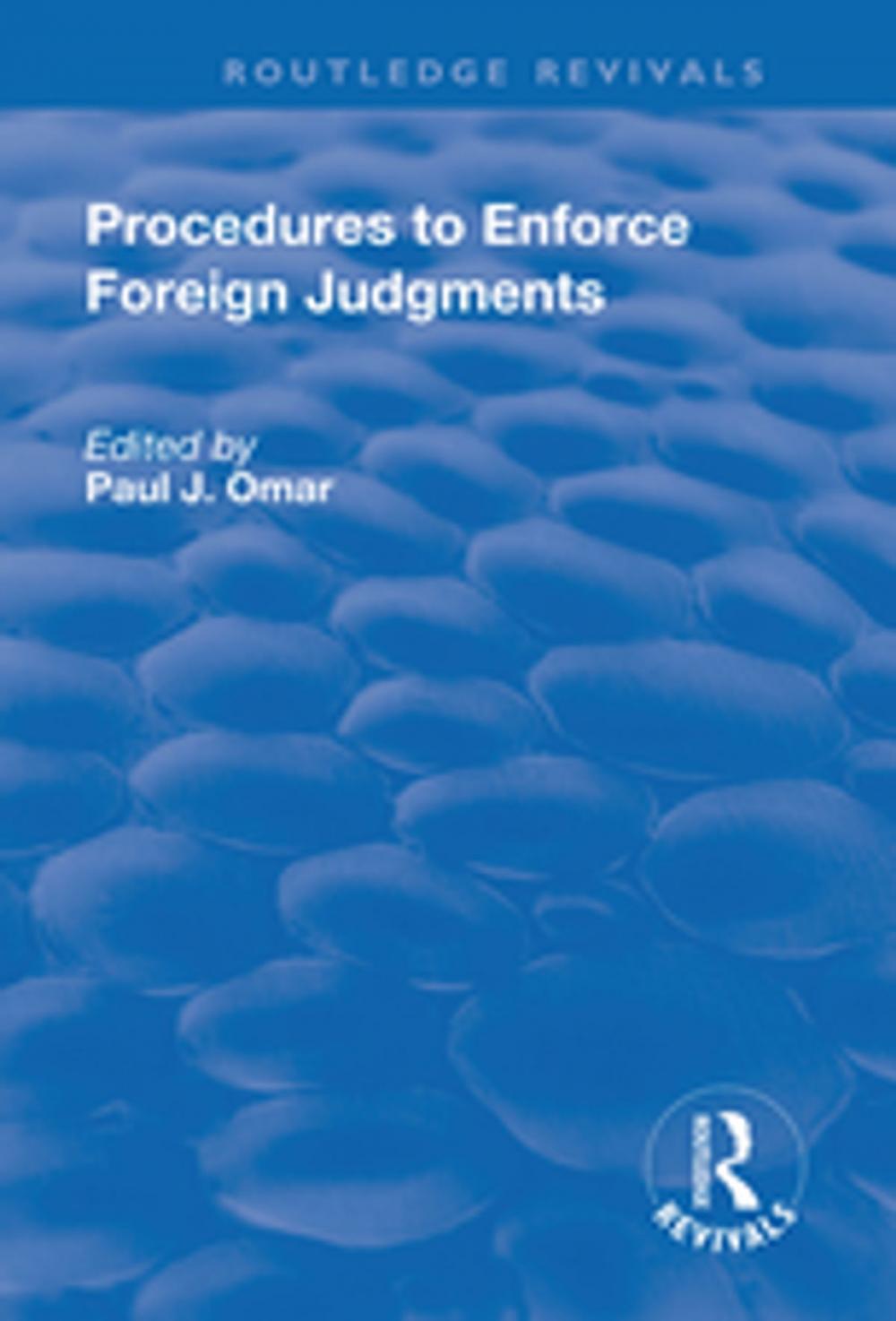 Big bigCover of Procedures to Enforce Foreign Judgments