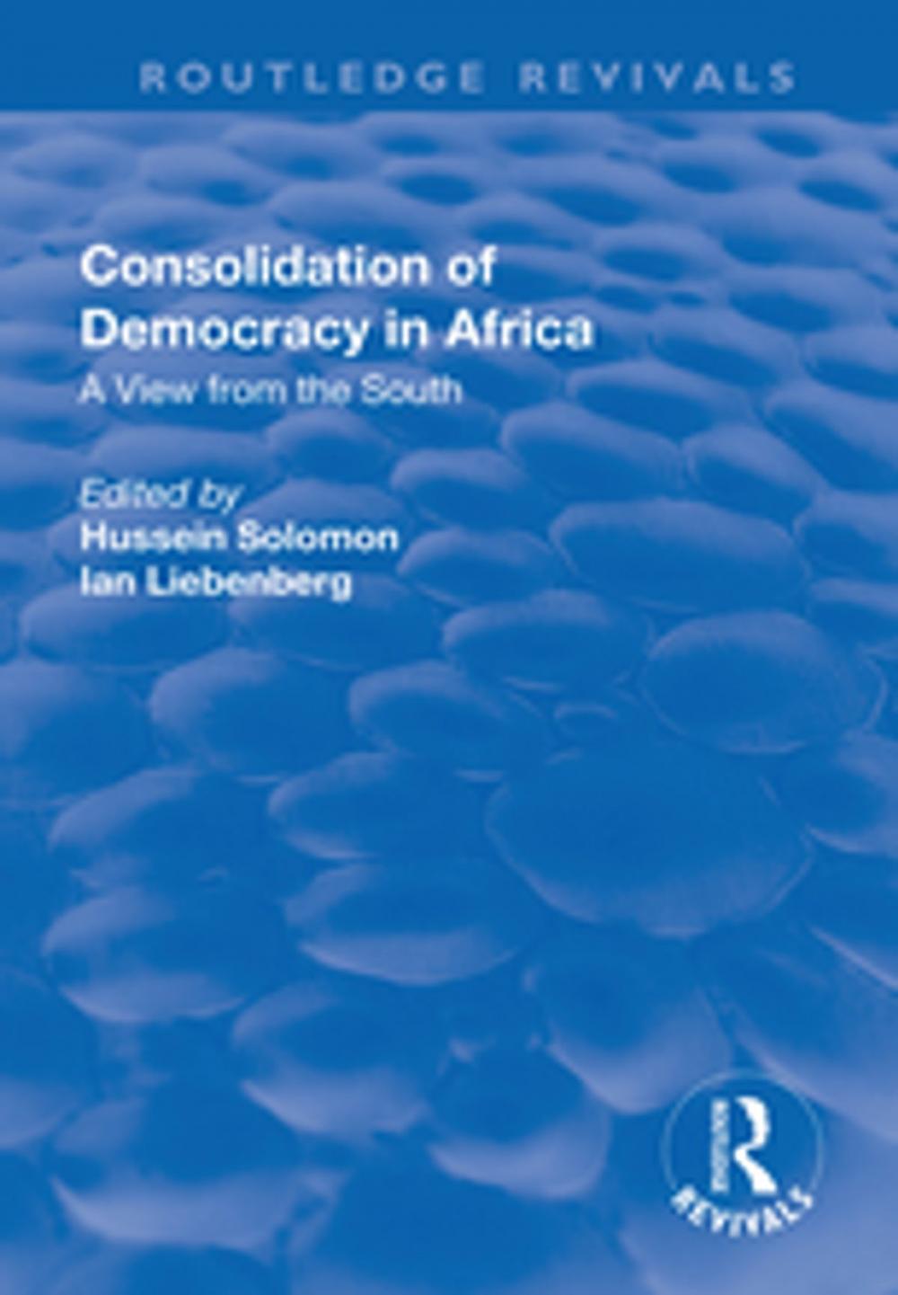 Big bigCover of Consolidation of Democracy in Africa