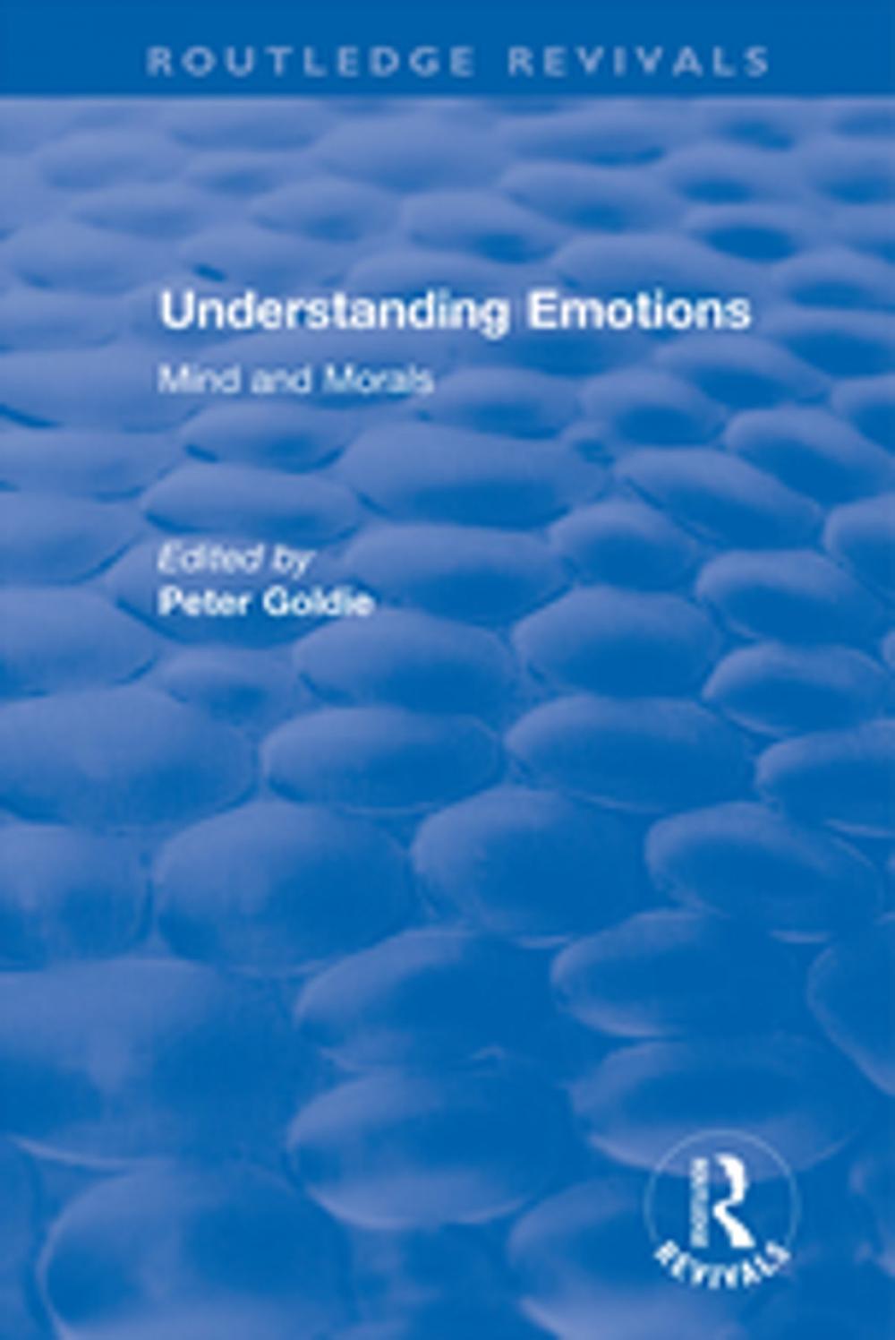 Big bigCover of Understanding Emotions: Mind and Morals