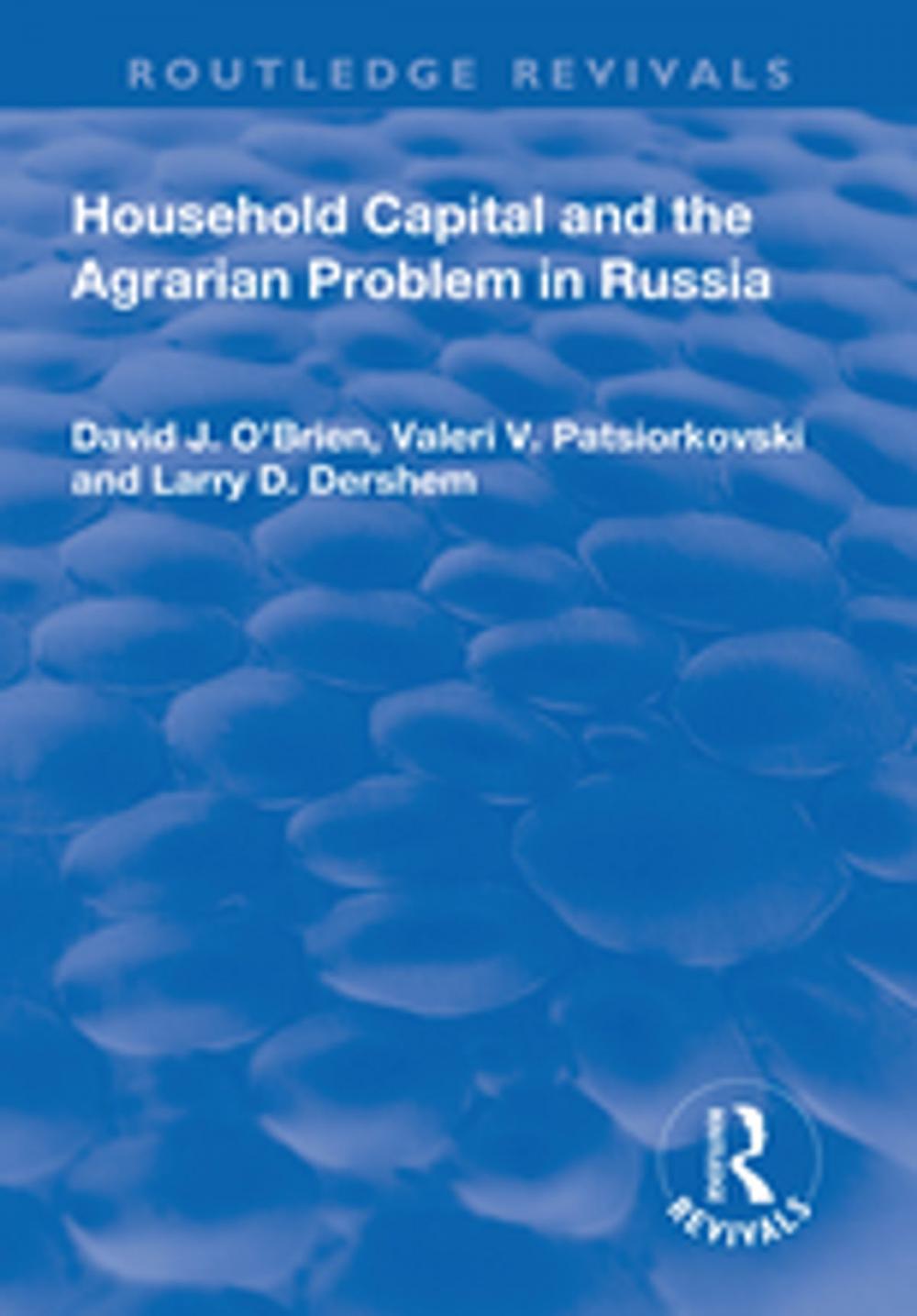 Big bigCover of Household Capital and the Agrarian Problem in Russia