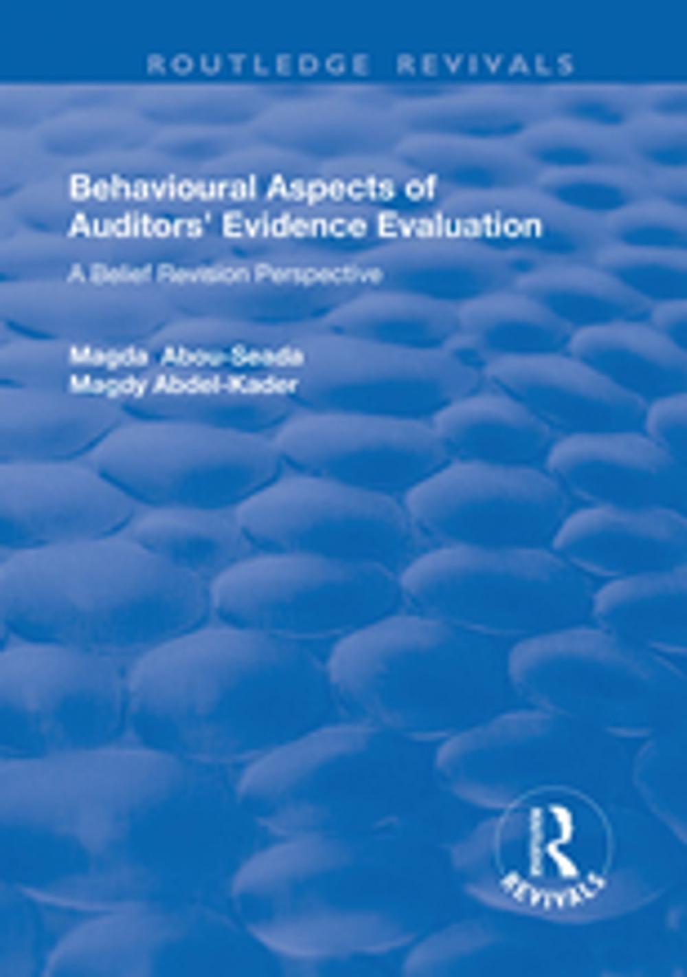 Big bigCover of Behavioural Aspects of Auditors' Evidence Evaluation